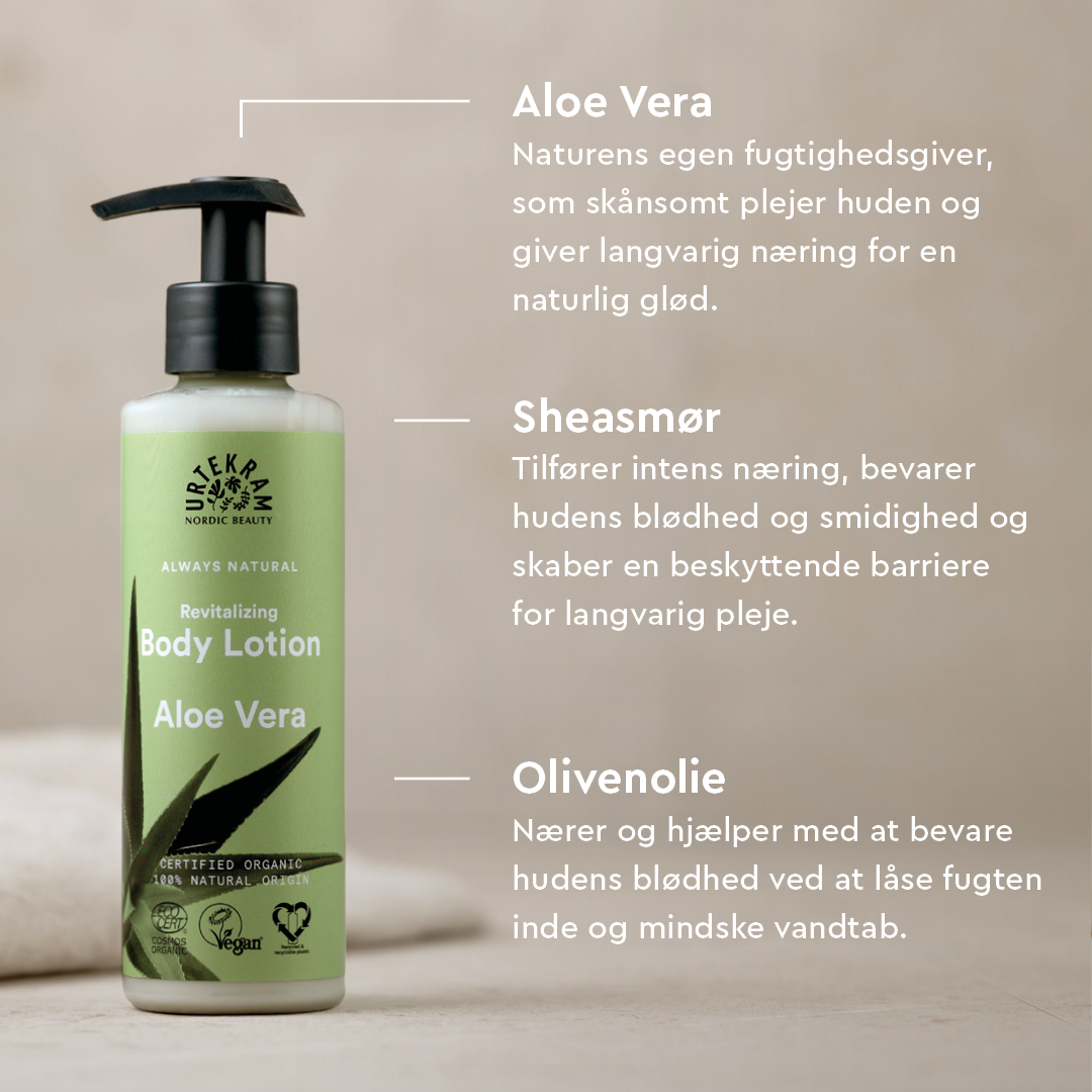 Revitalizing Bodylotion Aloe Vera fra Urtekram