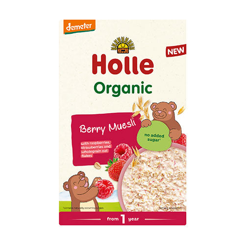Berry Müsli, fuldkornsbærmüsli Holle Ø Demeter fra Holle