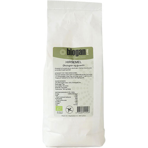 Hirsemel glutenfri Ø fra Biogan
