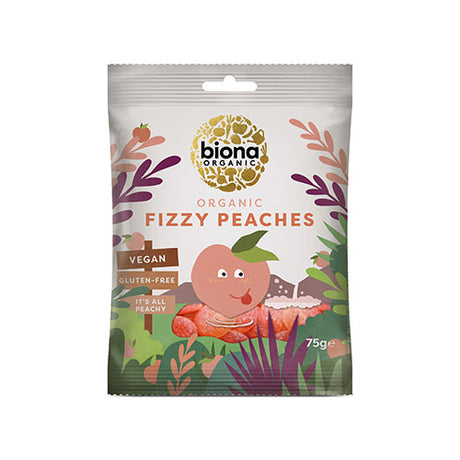 Vingummi Syrlige ferskner Ø fra Biona Organic