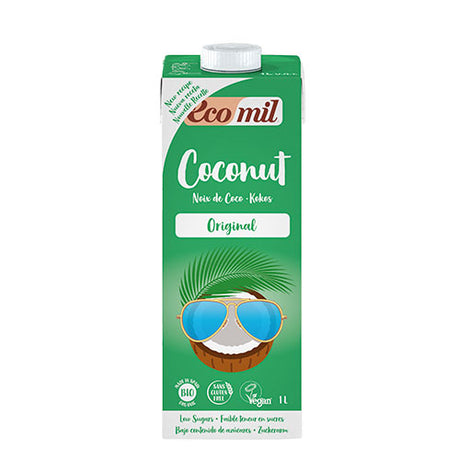 Kokos mælk m. agave Ø Ecomil fra Ecomil