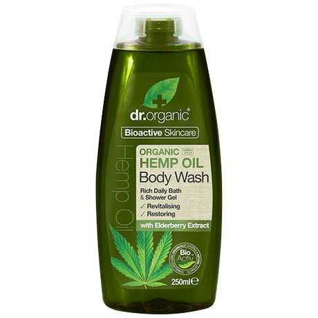 Body wash Hemp oil fra Dr. Organic