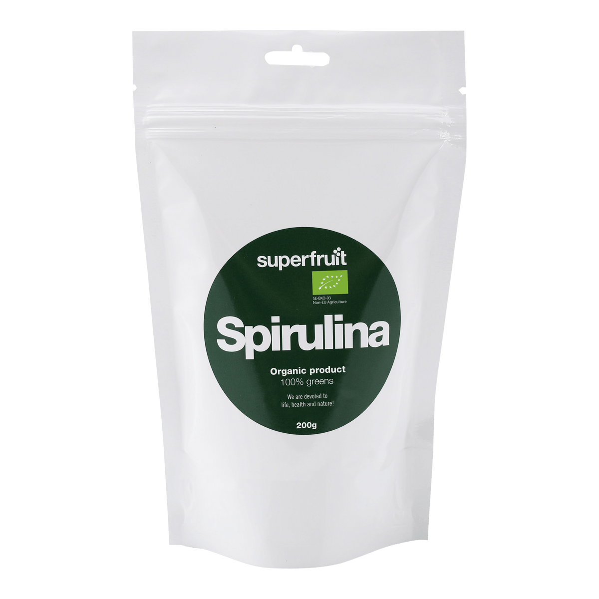 Superfruit Spirulina Pulver Økologisk | 200 g