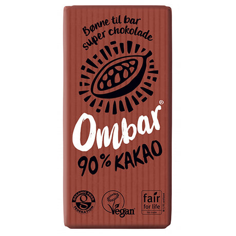 Ombar 90% chokolade Ø fra Ombar