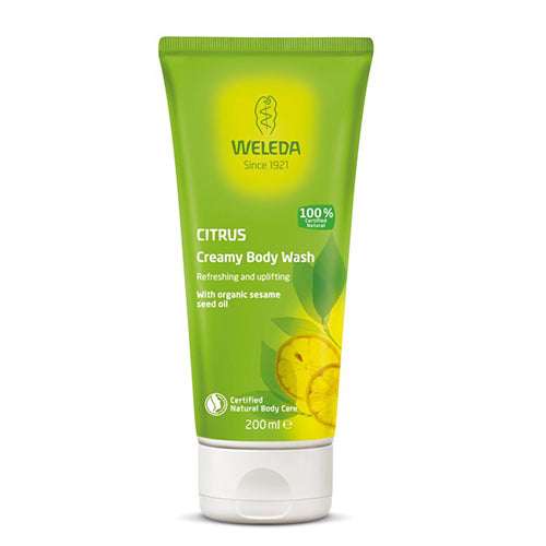 Creamy Body Wash Refresh Citrus fra Weleda