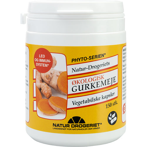 Gurkemeje kapsler Ø fra Phyto-serien