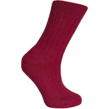 Merinostrømper Cerise str. 39/42 fra Clemente