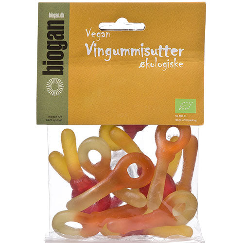 Vingummisutter gelantinefri Ø fra Biogan