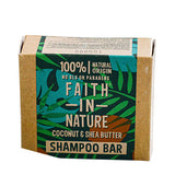 Shampoobar Kokos & Sheasmør fra Faith in Nature