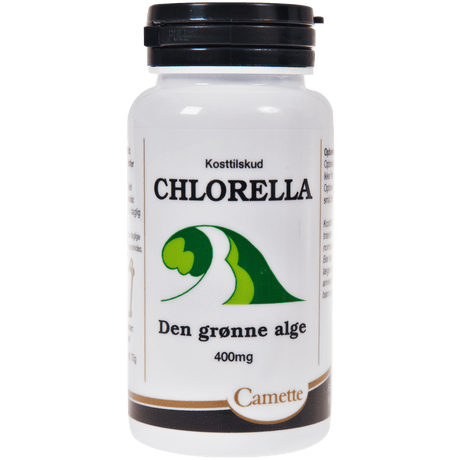 Camette Chlorella - Den Grønne Alge | 180 tabletter fra Camette