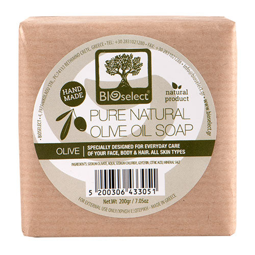 Handmade Natural Olive Oil Soap fra BIOselect