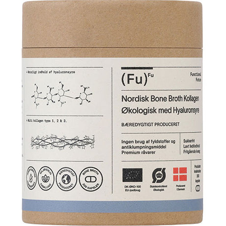 Bone Broth Collagen med hyaluronsyre Ø, kapsler fra Helsam.dk
