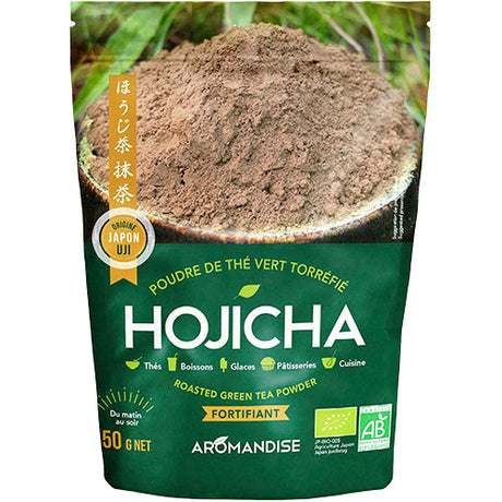 Hojicha grøn te pulver Ø