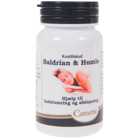 Camette Baldrian Og Humle | 90 tabletter