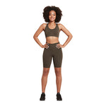 Racerback Sports Bra dark olive str XS
