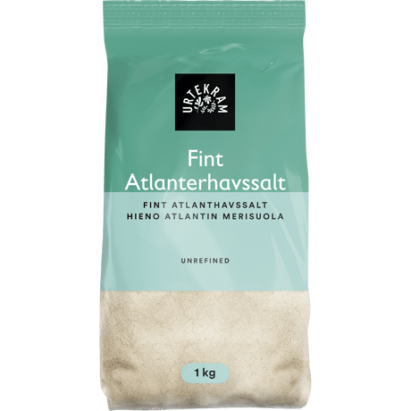 Urtekram Havsalt Fint Atlantisk | 1 kg