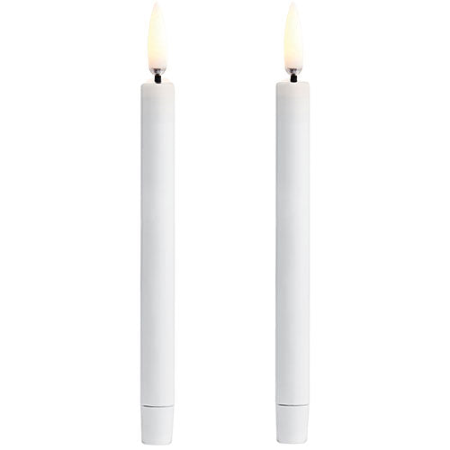 LED mini Kronelys, White, 2-pack, 1,3x13,8 cm fra Uyuni lighting