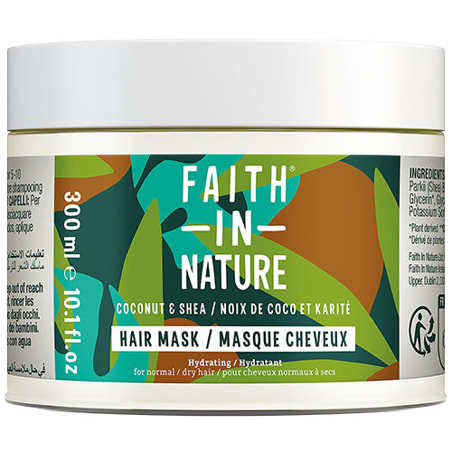 Hårmaske Coconut & Shea fra Faith in Nature