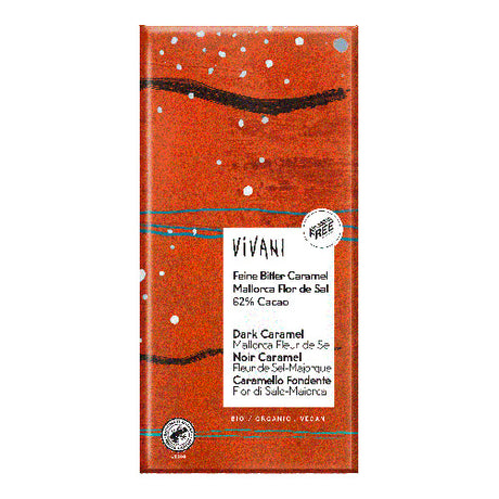 Vivani mørk karamel m. Mallorca salt Ø fra Vivani
