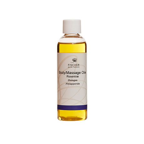 Massageolie Rosentræ øko fra Fischer Pure Nature