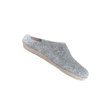 SHU`S hjemmesko med læder sål - Light Grey 38 fra SHUS
