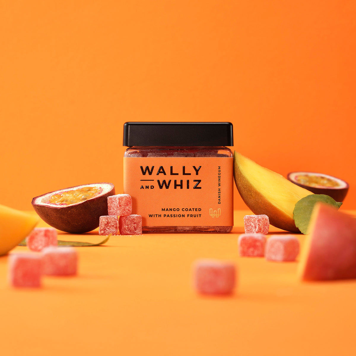 Vingummi - Mango med passionsfrugt