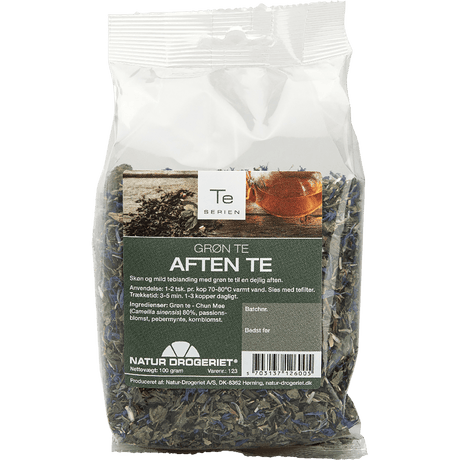 Natur-Drogeriet Grøn aften te | 100 g