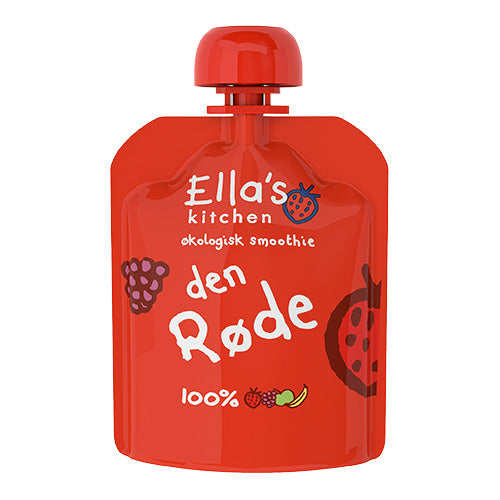 Babysmoothie den Røde Ø fra Ellas Kitchen