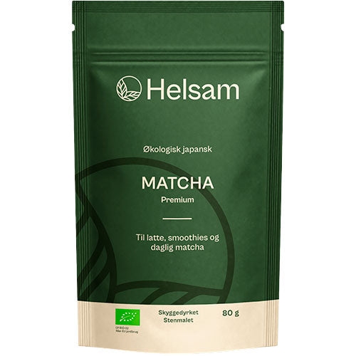 Helsam Japansk Matcha Premium Grade Økologisk | 80 g