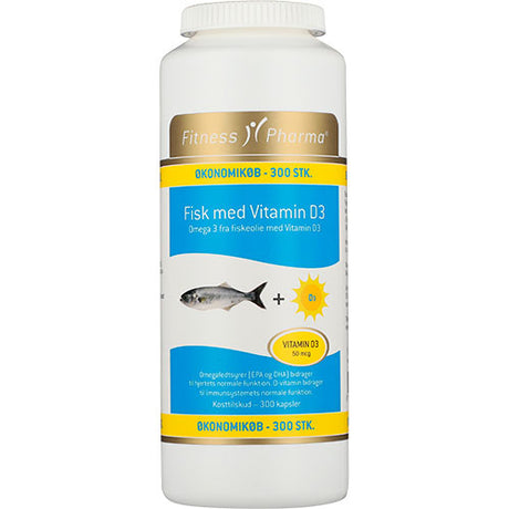 Fisk med Vitamin D3 Fitness Pharma fra Fitness Pharma