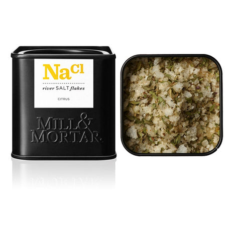 Citrussalt i flager fra Mill & Mortar
