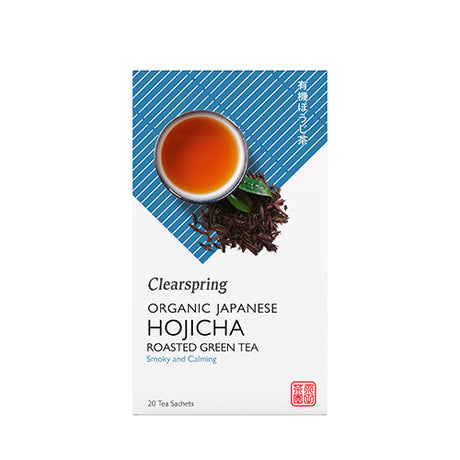 Japansk Hojicha te (Bancha blad te) Ø fra Clearspring