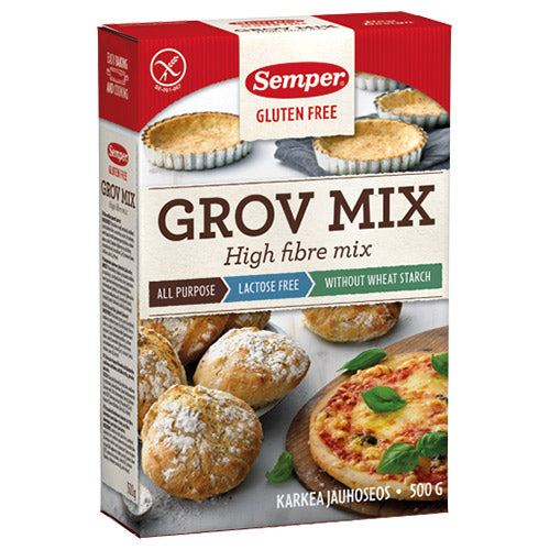 Brødmix grov glutenfri Semper fra Semper