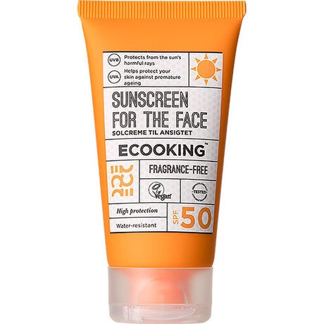Solcreme til ansigt SPF 50 fra Ecooking