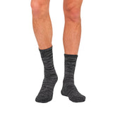 Men´s  Work/Boot Socks Dark Grey Marl str. 39-45 fra Boody