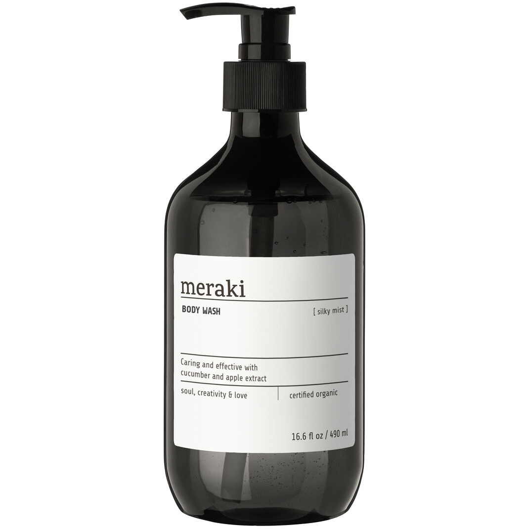 Body wash, Silky mist, 490 ml