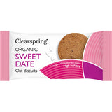 Sweet Date Oat Biscuits Ø fra Clearspring