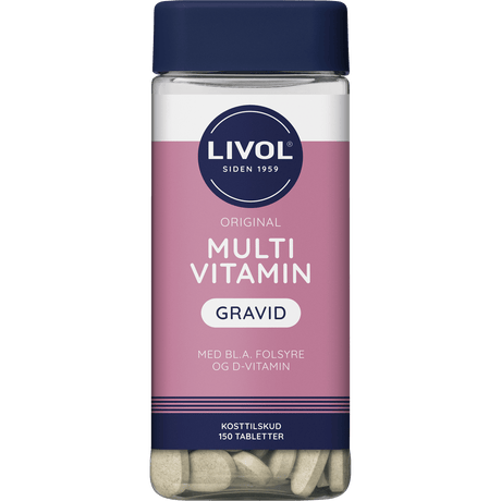Livol Multivitamin Gravid | 150 tabletter
