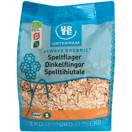 Urtekram Spelt Flager Økologisk | 400 g