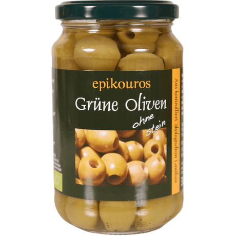 Rømer Oliven Grønne U.sten Græsk Økologisk | 315 g