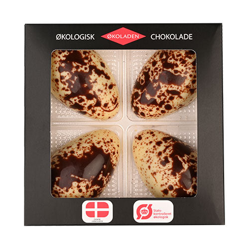 Fyldte Påskeæg m. Lakrids 4 stk Ø