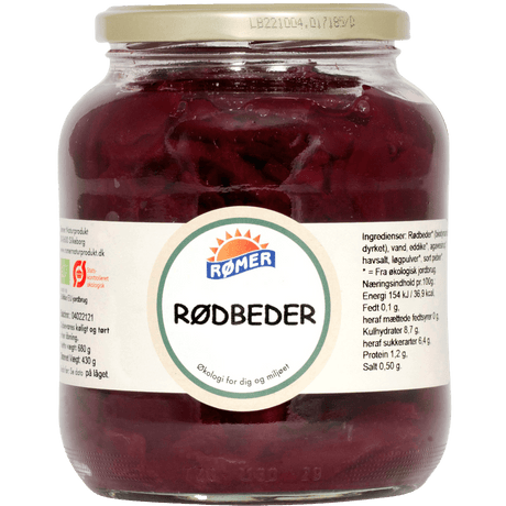 Rømer Rødbeder I Glas Økologisk | 680 g