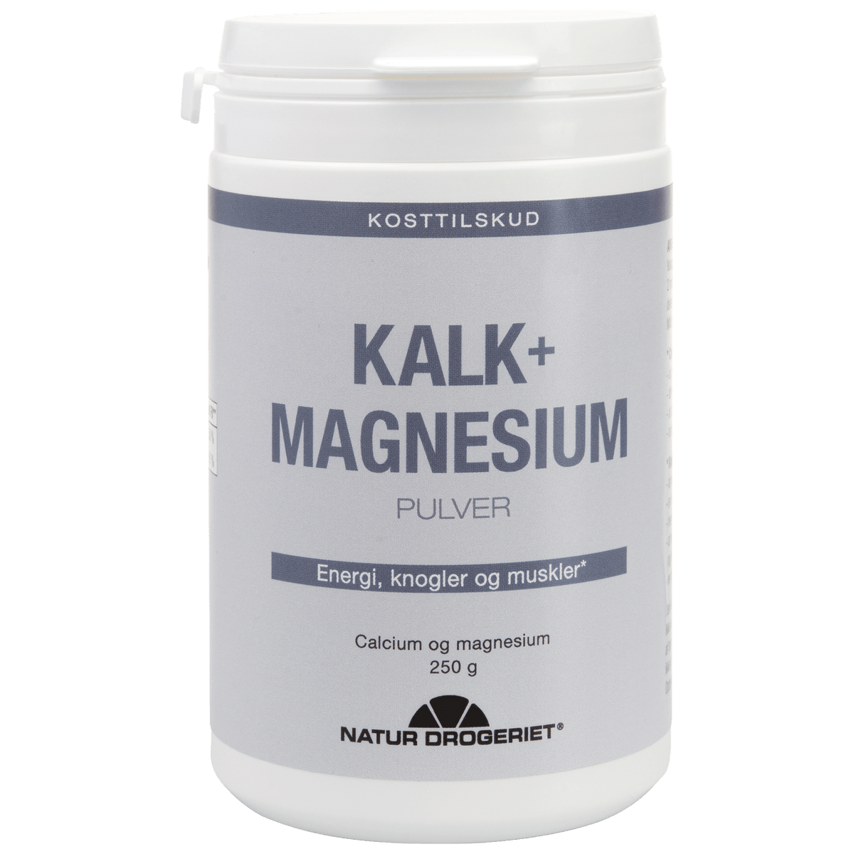 Natur-Drogeriet Kalk + Magnesium Pulver | 250 g fra Natur-Drogeriet