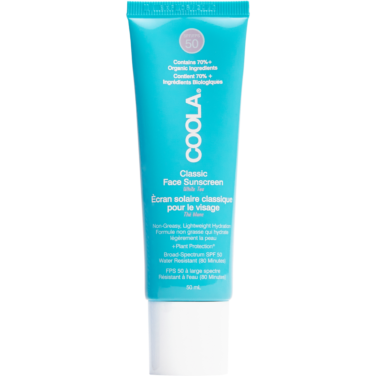 Classic Face Sollotion SPF 50, White Tea