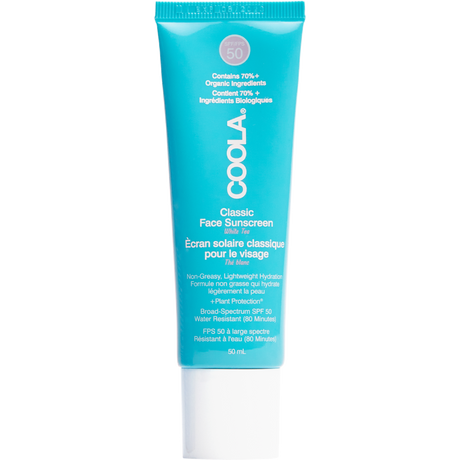 Classic Face Sollotion SPF 50, White Tea fra Coola