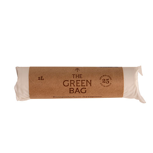 Komposterbare fryseposer 2L fra The Green Bag