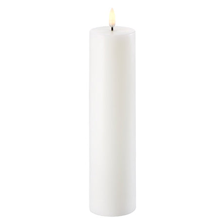 LED Bloklys, Nordic white, Smooth, 5,8x22 cm fra Uyuni lighting