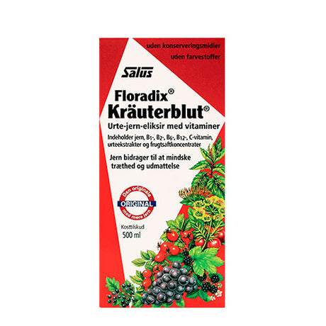 Floradix Kräuterblut fra Salus