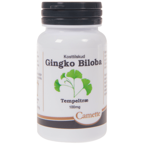 Camette Ginkgo Biloba 100 mg | 90 tabletter fra Camette