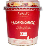 GRØD Havregrød m. mandler, frysetørrede hindbær Ø fra GRØD
